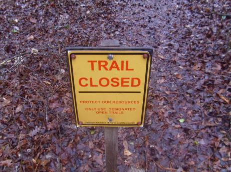 trail closed